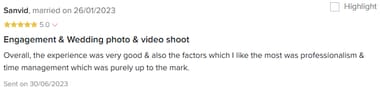 Client testimonial 17