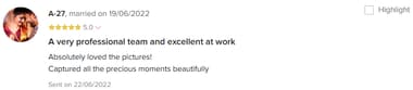 Client testimonial 21